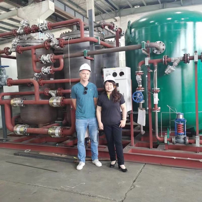 Generador de nitrógeno PSA de alta pureza con tamiz molecular de carbono, aplicación de petróleo y gas