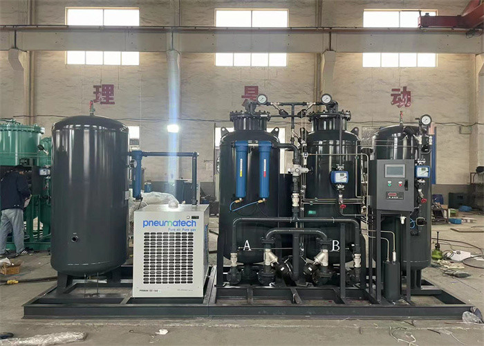 Fabrica de producción de nitrógeno de Taiwán 200NM3/h Ahorro de energía por enfriamiento por agua