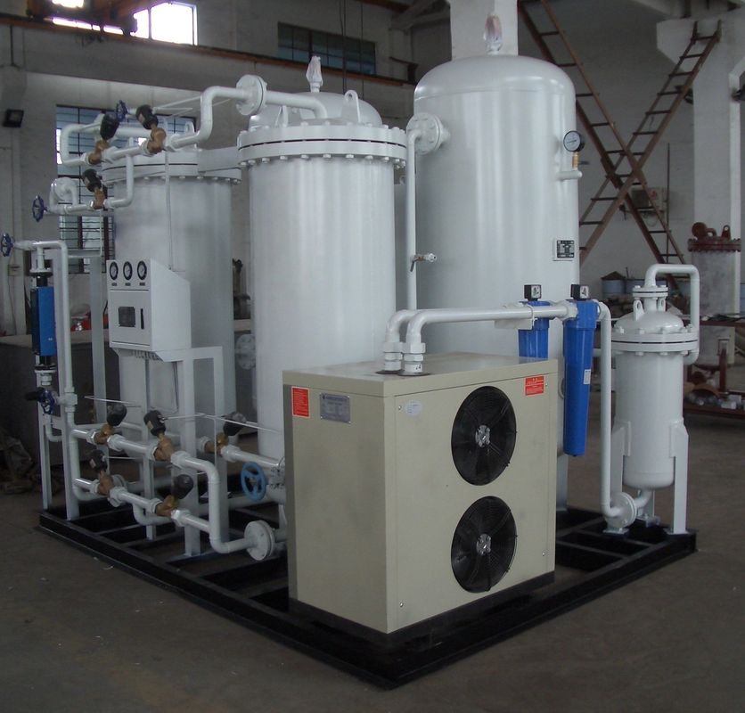 Planta eficiente de la generación del nitrógeno del uso del almacenamiento del carbón alta con el compresor de aire