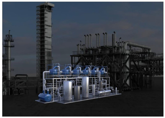 Sistema de captura de carbono modular personalizable de acero inoxidable tecnología líder
