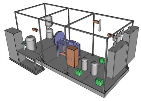 Sistema de captura de carbono modular OEM para la industria química que protege el medio ambiente