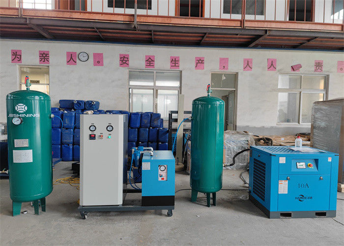 Generador de nitrógeno de alta presión en contenedores Ahorro de energía 200NM3/H Flujo CE ASME CCS ABS BV