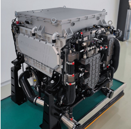 Generador de electricidad de hidrógeno de celda de combustible PEM refrigerado en líquido de 60 kW con 99,99% de pureza de hidrógeno