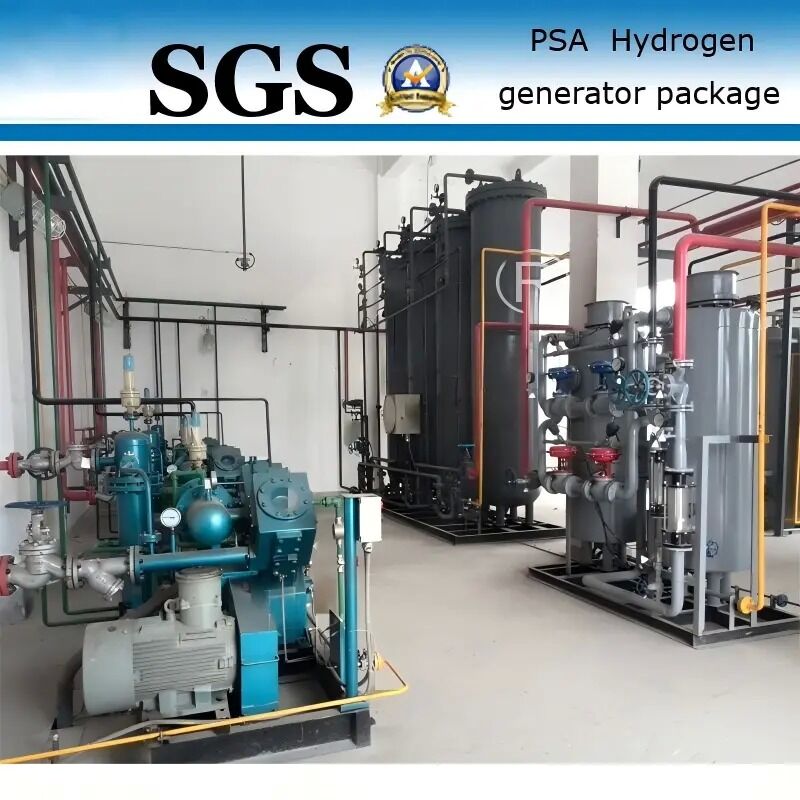 Generador de hidrógeno PSA de 1 KW con 99,99% de pureza para aplicaciones en la industria del acero inoxidable