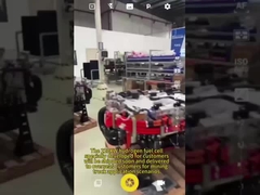 690*660*500mm Sistema de pilas de combustible de hidrógeno de 40 kW 0 - 500A para el vehículo