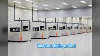 Planta de hidrógeno verde 99,9995% de pureza